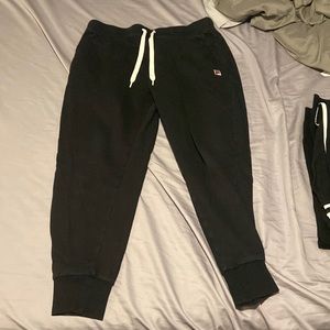 Fila black sweat pants
